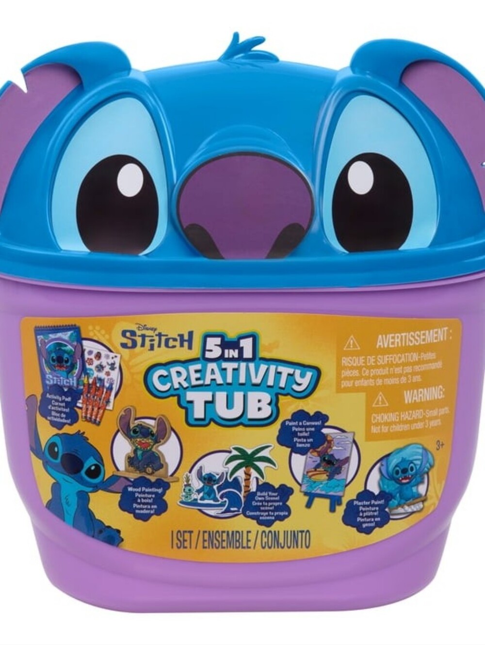 New Disney Stitch Creativity Art Tub Kit